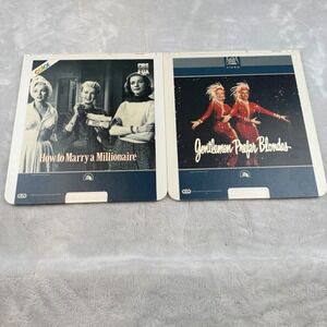 How‎ To Marry a Millionaire & Gentlemen Prefer Blondes CED Disc Marilyn Monroe